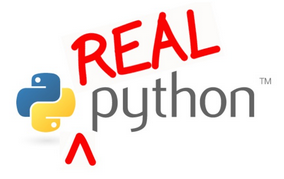 real python logo